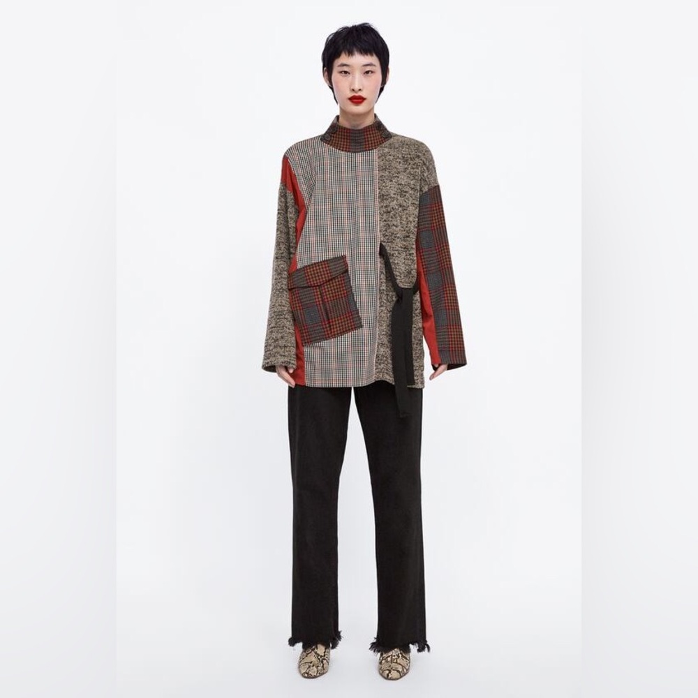 Patchwork Sweater - image 1